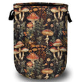 Mushroom Weed Laundry Basket, Laundry Hamper Collapsible Oxford Cloth with Handle Clothes Toy Storage Bin for Bathroom Laundry Room Bedroom 15.7 X 20 Inch - color: Mushroom Weed