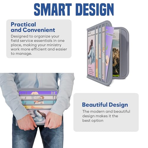 JW Magazine and Tract Holder, jw.org accessories, JW Field Service Supplies, Jehovah Witness Ministry Supplies, Ministry Organizer, Jehovahs Witnesses Pioneer Gifts Ideas Convention, Best Life Ever