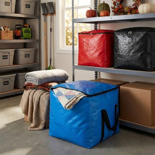 Extra Large Storage Bag (Red, 25"x25"x25") - color: Red, size: 25"x25"x25"