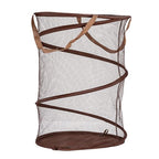 Household Essentials Pop-Up Mesh Laundry Hamper, Brown - color: Brown