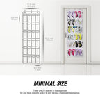 Over the Door Shoe Organizer [White/Clear] - size: 1 PK