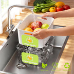 6 PCS Fruit Storage Containers for Fridge with 6 Removable Colanders, BPA Free Fruit Containers for Fridge, Dishwasher & Microwave Safe Produce Containers Keep Fruits, Vegetable, Berry Fresh Longer - color: 6PCS White