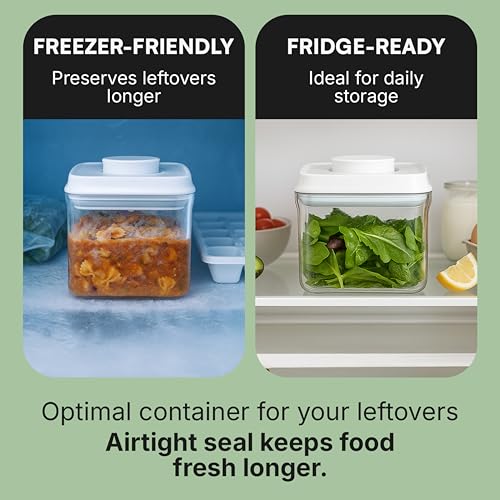 Bop Top Airtight Food Storage Containers with Lid 3.5 Cups / 30 oz | Kitchen Canister Sets | Air Tight Pantry Container | Pop Top Dry Food Storage Containers for Snacks, Sugar, Flour, Baking, Pasta - color: 30 oz