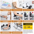 LEVERLOC 2 Pack Strong Suction Cup Corner Shower Caddy, Large Capacity Removable Bathroom Organizer, Stainless Steel Rustproof Shower Shelves with Hook, Drill-Free Wall Mounted Suction Basket, Black - style: Corner 90°, Black