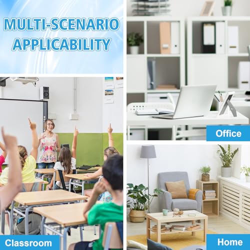 2 Pack Large Binder Folder Holder for Desk Metal Mesh Magazine File Holder Black Vertical File Storage Desktop Binder Organizer Desk Folder Organizer for 3Inch 4Inch 5Inch Binder 10" L x 6" W x 11" H