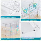 oylik Can Organizer for Pantry, 3 Tiers Can Storage Rack, up to 36 Cans Food Holders for Fridge, Cabinet and Pantry Organization - size: 3 Tiers*3 Rows