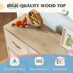 WLIVE Dresser for Bedroom with 5 Drawers, Wide Chest of Drawers for Bedroom, Fabric Dresser for Living Room, Closet, Hallway, Cream White - color: Cream White