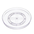 Amazon Basics Clear Lazy Susan Turntable Organizer for Organization, 12-Inch, 2-Pack - size: 12" Diameter, 2-Pack