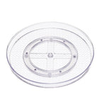 Amazon Basics Clear Lazy Susan Turntable Organizer for Organization, 12-Inch, 2-Pack - size: 12" Diameter, 2-Pack