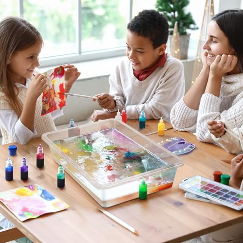 Hoteam 10 Pcs Flat Storage Organizer Tray Bin Paper Tray for Classroom Plastic Stackable File Organizer for School Office Teacher Book Organization(Clear,13.78 x 9.84 x 3.15 Inch) - color: Clear, size: 13.78 x 9.84 x 3.15 Inch