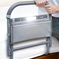 Lunderg Large Bed Assist Rail for Seniors with Motion-Activated Light & Storage Pocket - Easy to Install Bed Rails for Elderly Adults Safety & Post-Surgery - Helps Reduce Falls & Support Independence - size: 17.5"
