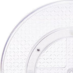 Amazon Basics Clear Lazy Susan Turntable Organizer for Organization, 12-Inch, 2-Pack - size: 12" Diameter, 2-Pack
