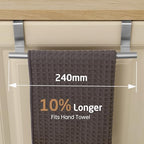 KES Over The Cabinet Door Towel Rack, Kitchen Towel Holder, Over The Cabinet Door Kitchen Towel Bar SUS304 Stainless Steel 2 Pack Brushed Finish, KTH200S26-2-P2 - color: Brushed Finish