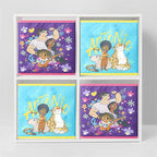 Disney Encanto Set of Two Spacious Collpasible Storage Cubes, 10"x10" - color: Encanto