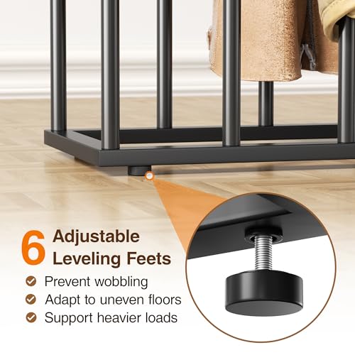 pickpiff Free Standing Shoe Racks - Black Metal Boot Rack Organizer Tall Boots for Dorm Room, Closet, Entryway, Bedroom, Patio Outdoor, Hallway, Black, Shoe Storage Fit for 10 Pairs - color: Black, size: Extra Large for 10 Pairs