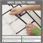 2 Pcs 80 Large over the Door Shoe Organizer Hanging Shoe Rack for Closet Holder Pure White Mesh Pockets Behind Door Hanger Nonslip, Each with 40 Pockets