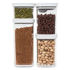 ZWILLING Fresh & Save Cube Box Set, 6-pc, Plastic, Airtight Dry Food Storage Container, Small Cube Set - size: 6 Pieces S