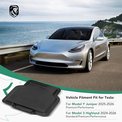 YHTAUTO Armrest Hidden Storage Box for Tesla Model Y Juniper 2025 2026 (Premium & Performance), Tesla Model 3 Highland 2024 2025 2026, Center Console Organizer Tray Compartment Storage Car Accessories - style: 1PC Armrest Hidden Storage Box