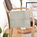 IPENNY Couch Sofa Armrest Organiser Chair TV Remote Holder Bed Storage Pocket Bag for Cellphone Tablet Notepad Book Magazines DVD Eyewears Drinker Snacks Holder Pouch - color: Beige (Dual Pockets on each end)