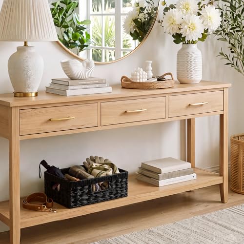 GRANNY SAYS Wicker Basket for Organizing, Wicker Storage Baskets for Shelves, Woven Baskets for Pantry Storage, Shallow Basket, Black, 1Pack - color: Black, size: 13"L x 10¾"W x 4¾"H