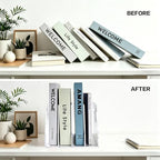 Acrylic Magazine File Holder, 4 Vertical Compartments Desk Document Sorter Organizer, Clear Bookend File Sorter Holder for Office, Documents, Tablets, Magazines, Books - size: B5 File Rack (4 slots)