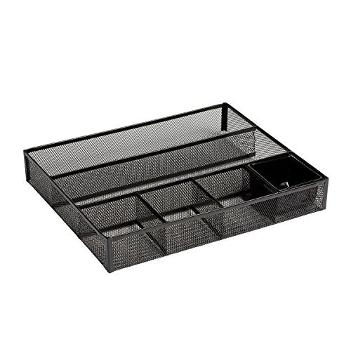 Rolodex Mesh Collection Drawer Organizer Black (22131)