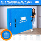 Nordic Elk Mattress Bags for Moving and Storage (Full) Heavy Duty Moving Supplies, 8 Sturdy Handles, Strong Zipper, Mattress Cover Bed Bags, Storage Cover Essentials Packing Protector - size: Full