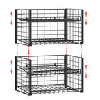 3 Tier Stackable Can Rack Organizer for Pantry, Adjustable Can Holder for Various Ounce of Canned Food Soup Goods Soda Drink, Rolling Tiered Can Dispenser for Kitchen Cupboard Cabinet, 2 Pack - style: 3-Tier 2-Pack