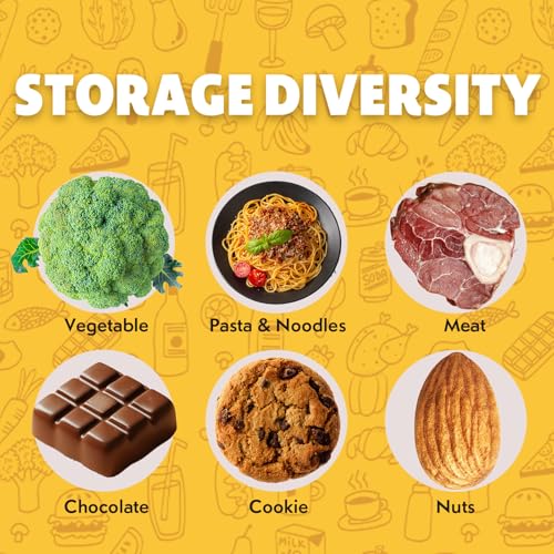 Cookie Storage Containers with Lids, 4-Layer Stackable Cookie Storage Containers | Bpa-Free Plastic, Microwave & Freezer Safe | Baked Goods, Snacks, Baked Goods for Portable Cookie Containers