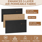 SHAWKEN Fabric Dresser with One-Piece Steel Frame,5 Drawer Dresser for Closet Organizer,Bedroom,Living Room,Hallway & Dorm Room(Black) - color: Black