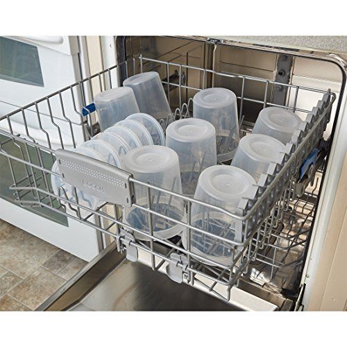 DuraHome - Deli food Storage Containers with Lids 32 oz, Quart Pack of 24 Leak-proof Freezer Safe Microwaveable Soup Storage Container - Clear Plastic Premium Quality - size: 32 oz. (24 Sets)