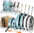 3-Pack Pots and Pans Organizer for Under Cabinet, Bright White - color: Bright White