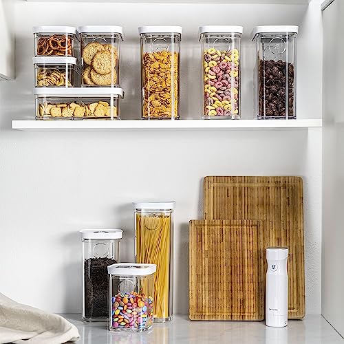 ZWILLING Fresh & Save Cube Boxes, Plastic, Airtight Dry Food Storage Container, Small X-Tall Cube, 4S Container, 1.8-qt - size: 1 Piece 4S