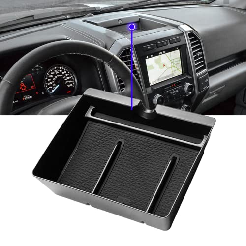 2020 F150 Dashboard Storage Box Organizer Tray for 2015-2020 Ford F150 2018-2020 Expedition Dash Storage Tray Accessories - color: 1520Dash tray