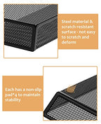 JANE EYRE kitchen drawer organizer - silverware utensil organizer for kitchen drawer,silverware tray in drawer - color: 02-black