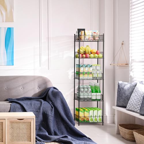 OYEAL Soda Can Organizer for Pantry 5 Tier Water Bottle Organizer Holder for Tumbler Travel Mug Cup, Freestanding Can Storage Organizer for Pantry Kitchen Living Room Organization - size: 5-Tier