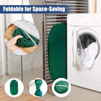 Collapsible Laundry Baskets, Upgrade Pop Up Laundry Hamper with Convenient Bags, Foldable Laundry Basket Mesh Light Weight, Easy to Carry Clothes Hampers for Laundry, Dorm, Toys, Travel Green - color: Green