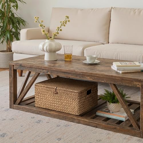 StorageWorks Extra Large Wicker Baskets, Seagrass Storage Baskets for Shelves, Decorative Box with Built-in Handles,Brown - color: Brown(Seagrass), size: 16½"L × 13"W × 7½"H
