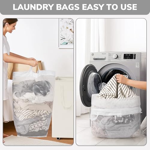Goodpick Laundry Hamper with Wheels, 75L College Dorm Room Essentials, Clothes Hamper with Removable Wash Bag for Bedroom, Large Laundry Basket with Handle, White - color: White 1-Pack