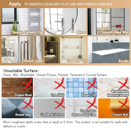 LEVERLOC Soap Holder Shower with Hooks, Bar Suction Cup Soap Dish Tray for Wall, Rust-Proof Stainless Steel Sponge Caddy for Bathroom Accessories Organizer Bathtub Kitchen Sink, Silver - style: 1 tier Silver