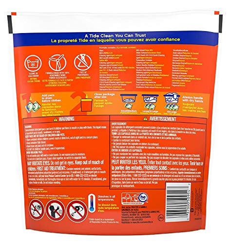 Tide Pods HE Spring Meadow 16 Pacs (8 Count) - size: 16 Count (Pack of 8)