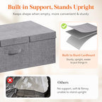 Lifewit 80L Under Bed Storage Containers, 9.8 Inch Tall Underbed Clothes Storage Organizer Bin with Sturdy Sidewalls, Bottom, 3 Lids, Deep Storage Drawer for Clothes, Shoes, Blankets, Pillows 2 Pack - size: 80L