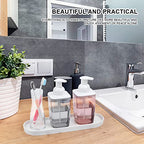 Ceramic Sink Tray, Bathroom Counter Tray, Bathtub, Cosmetics Dish, Candle, Perfume Shampoo Liquid Soap Simple Style Design Suit for Bathroom and Kitchen (White) - color: White