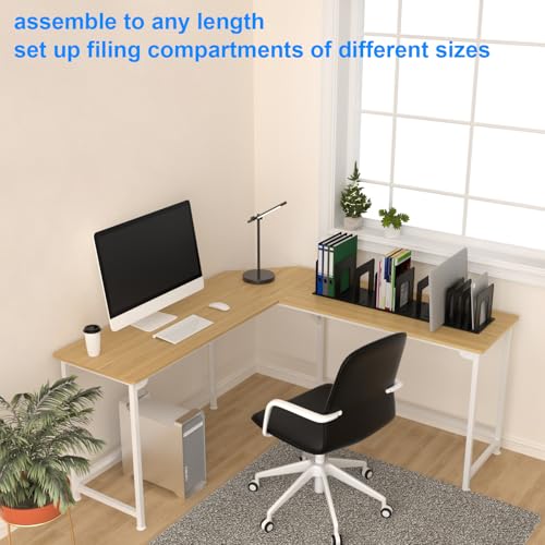 6 Pieces Upright Plates, Accessory Parts of Expandable File Folder Holder, Purple - color: Purple, size: Accessories-6pcs