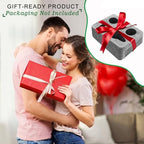 Couch Bed Cup Holder Pillow, Nisdoing 5 Hole Couch Drink Holder! Keep Drinks Hand Side and KeepTemp, Prevent Spills and Use Anywhere. Cup Holder for Couch, Bed,Camping,RV,Car,Beach. Gray - color: Gray