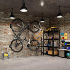 Swivel Bike Wall Mount, Bike Hangers for Garage, Space-Saving Bike Storage, Sturdy Bicycle Rack Can Holds Up to 77 lbs, Easy Install, 2 Pack - size: 2 Pack