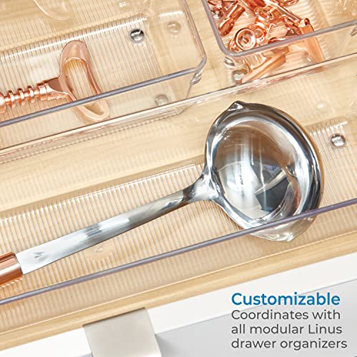 iDesign EMW6134175, Large, Clear - size: 4 x 16 x 3, style: Pack of 1