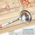 iDesign EMW6134175, Large, Clear - size: 4 x 16 x 3, style: Pack of 1