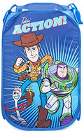 Jay Franco Disney Pixar Toy Story Pop Up Hamper - Mesh Laundry Basket/Bag with Durable Handles - Features Woody, Buzz Lightyear & Forky (Official Disney Product) - color: Toy Story