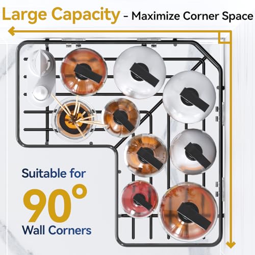 YASONIC Corner Shower Caddy 2 Pack, No Drill Adhesive Shower Storage Shelves, Rustproof Stainless Steel Wall Mounted Bathroom Organizer Shelf with 2 Removable Hooks for Dorm & Renters, Black - color: Black, size: 2Pack